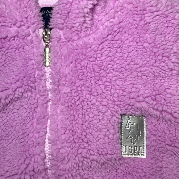U.S. Polo Assn. cozy zip up hoodie - Picture 2 of 5